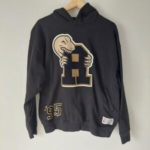 Toronto Raptors Mitchell & Ness Hardwood Classics College Dropout Hoodie, Large